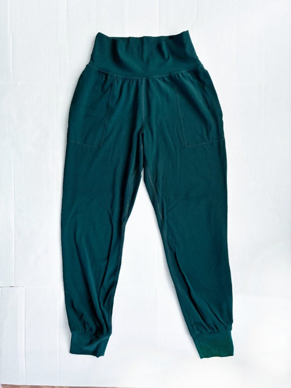 Athleta Salutation Jogger High Rise Lounge Pants - Size S -  Forest Green